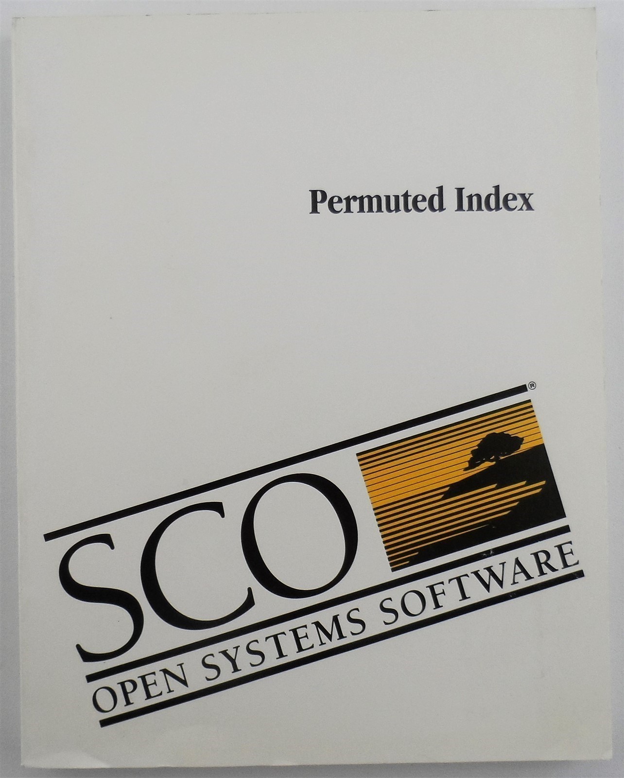SCO Unix Operating System Version 4.2 Documentation with License No Software