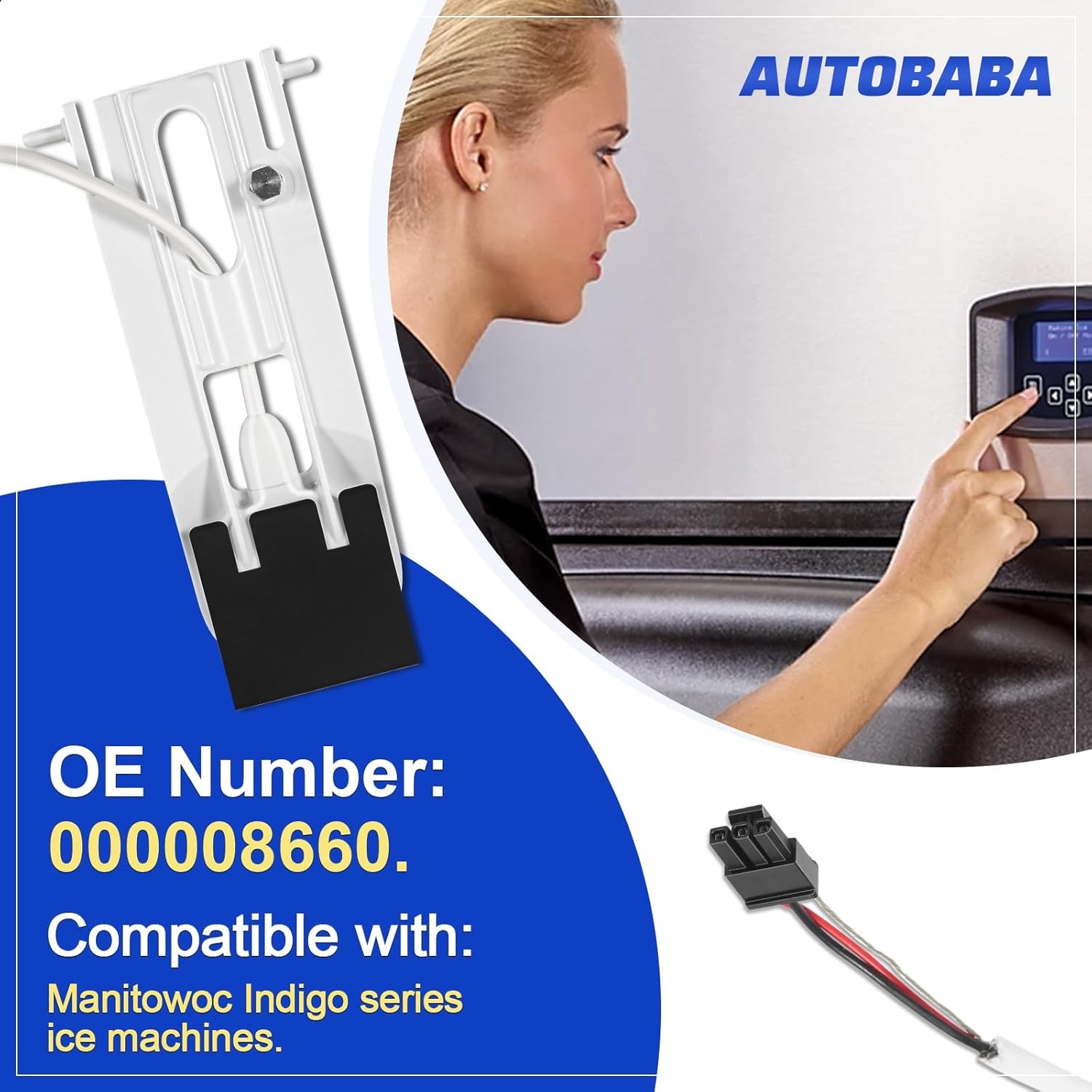 000008660 Ice Thickness Probe Assembly Compatible with Manitowoc Indigo Series I
