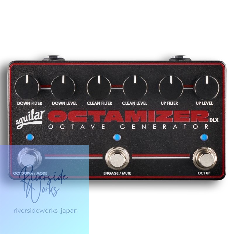New Aguilar Octamizer DLX Bass Octaver Effect Pedal