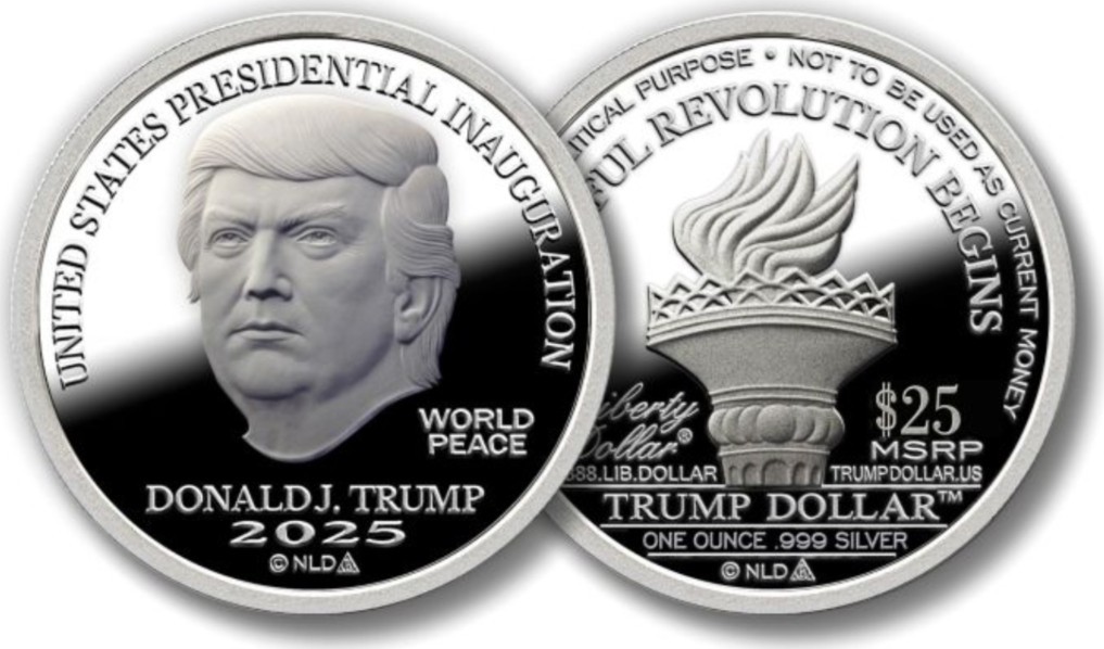 2025 Trump 1oz Silver First Strike Type High Quality!!!!