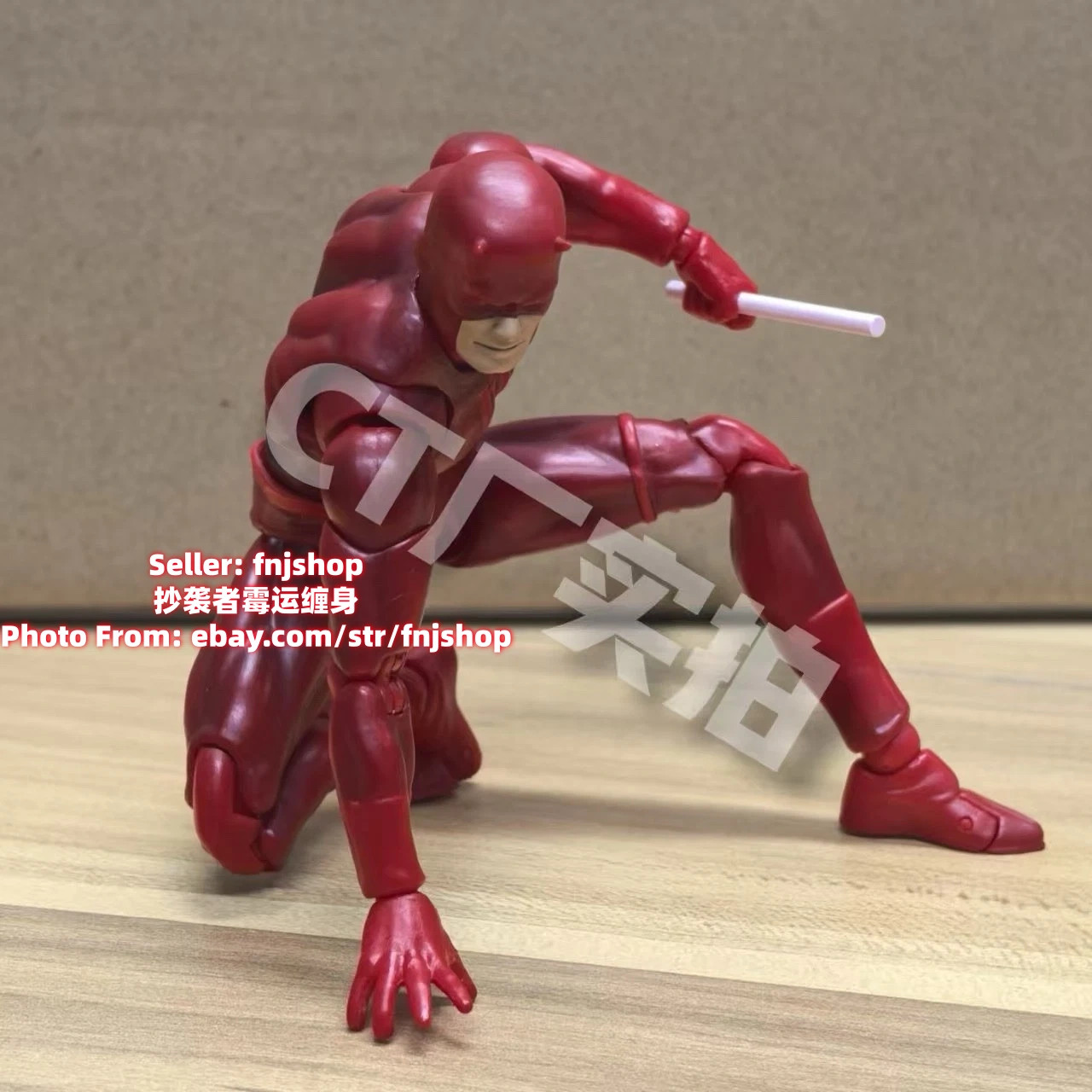 US STOCK! CT Toys No.223 Daredevil Comic Ver. 6in Action Figure Boxed Xmas Gift‌