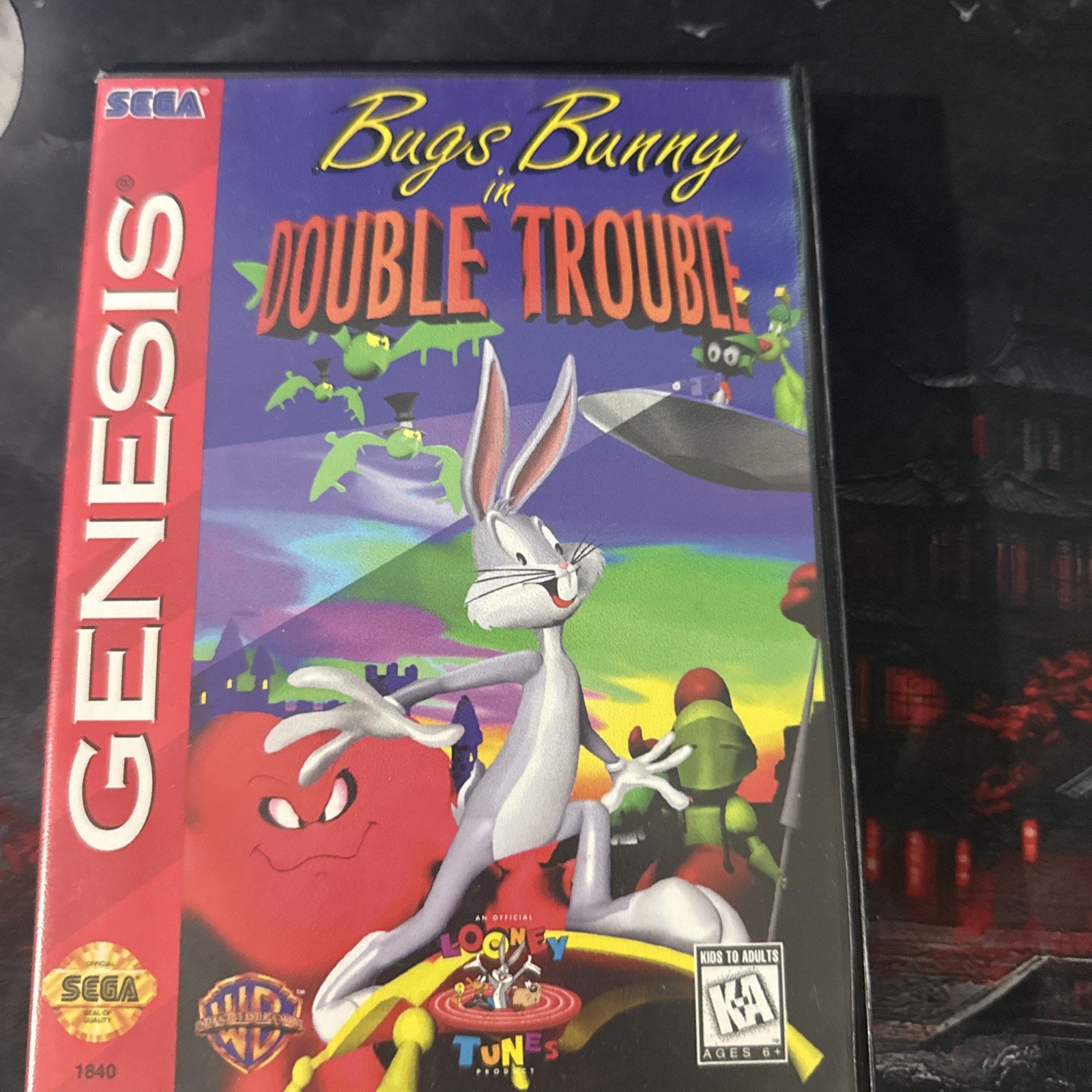 4 item lot Genesis NBA Hang Time manual; Monopoly Bugs  & Hang Time boxes