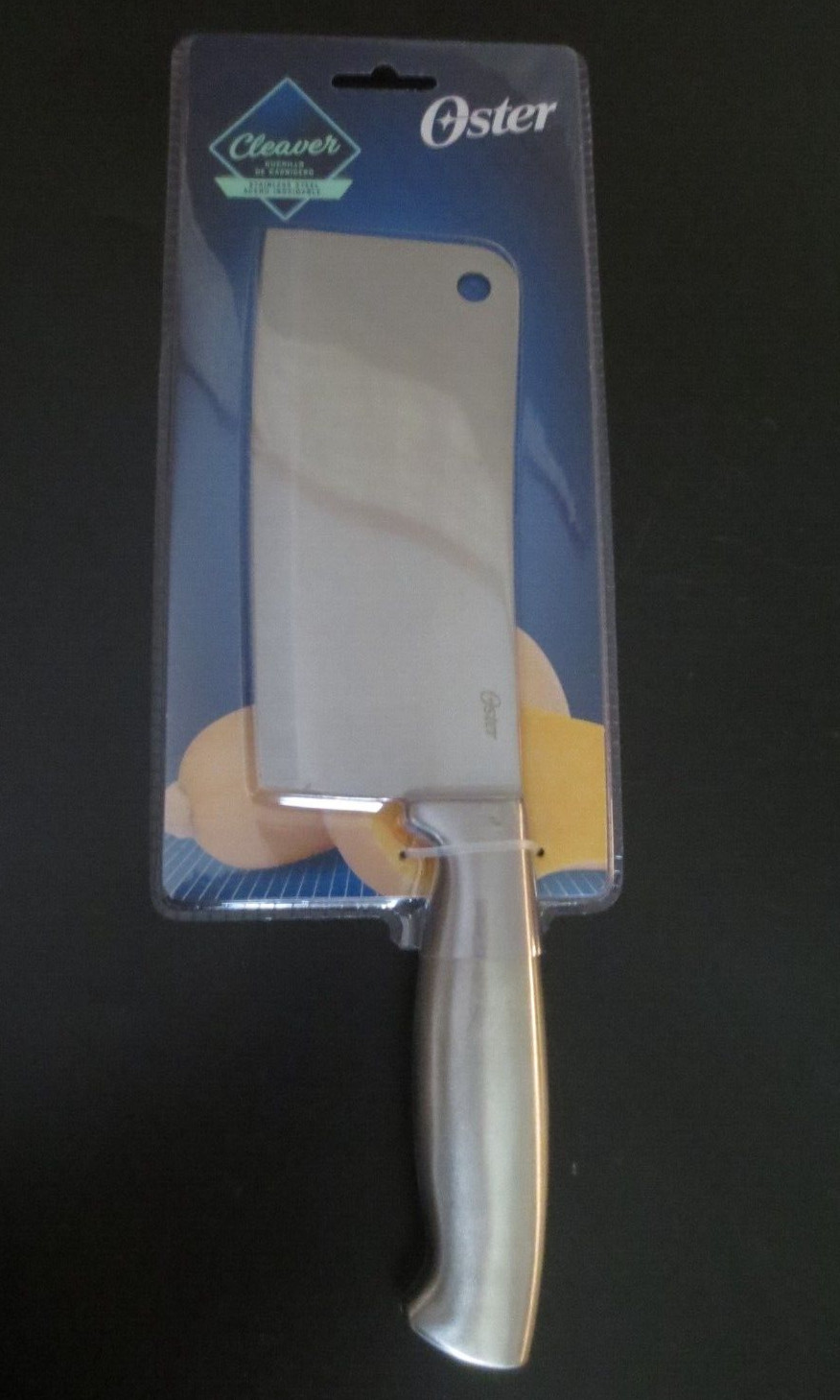 OSTER CLEAVER  STAINLESS STEEL KNIFE 6 INCH SEALED