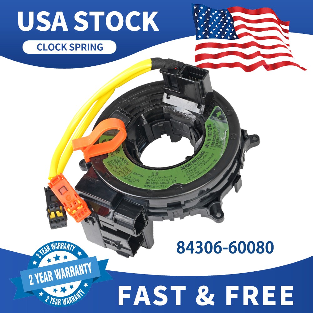 84306-60080 For 03+ Toyota 4Runner Land Cruiser Tundra Clock Spring Spiral Cable