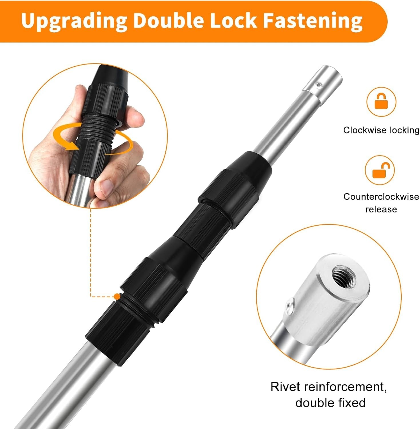 6.5 Ft Heavy-Duty Telescoping Cargo Grabber Tool - Ultimate Retrieval Solution