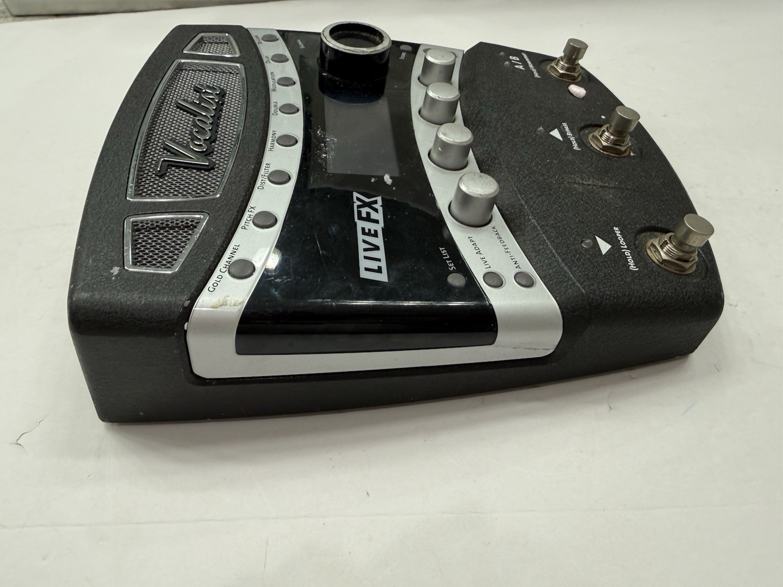 Digitech VLFX Vocalist Live FX Vocal Multi Effects Processor Pedal + PSU