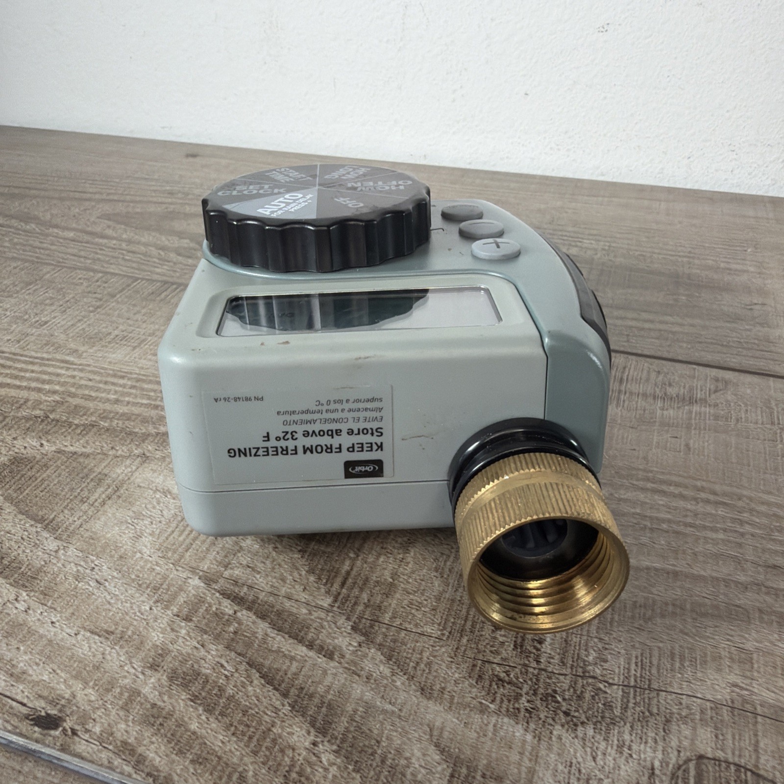 Orbit 62056 One Outlet Single-Dial Hose Faucet Timer
