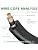 6-Pack 12 inch Flat Guitar Patch Cables Pedal Cable | Low Profile 1/4" TS Right