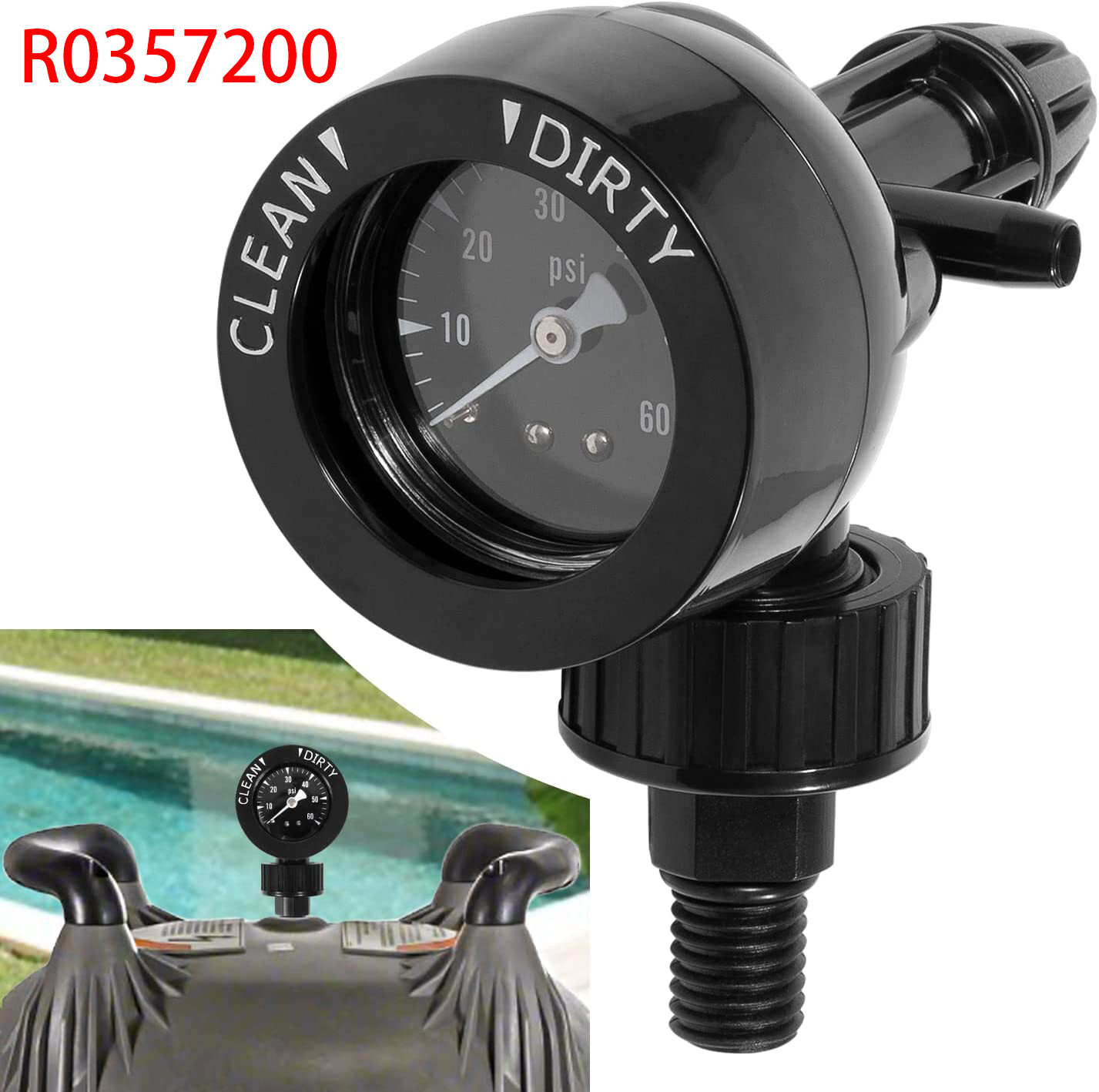 R0357200 Air Gauge Release Valve Assembly For CV & CL, DEV & DEL, JS
