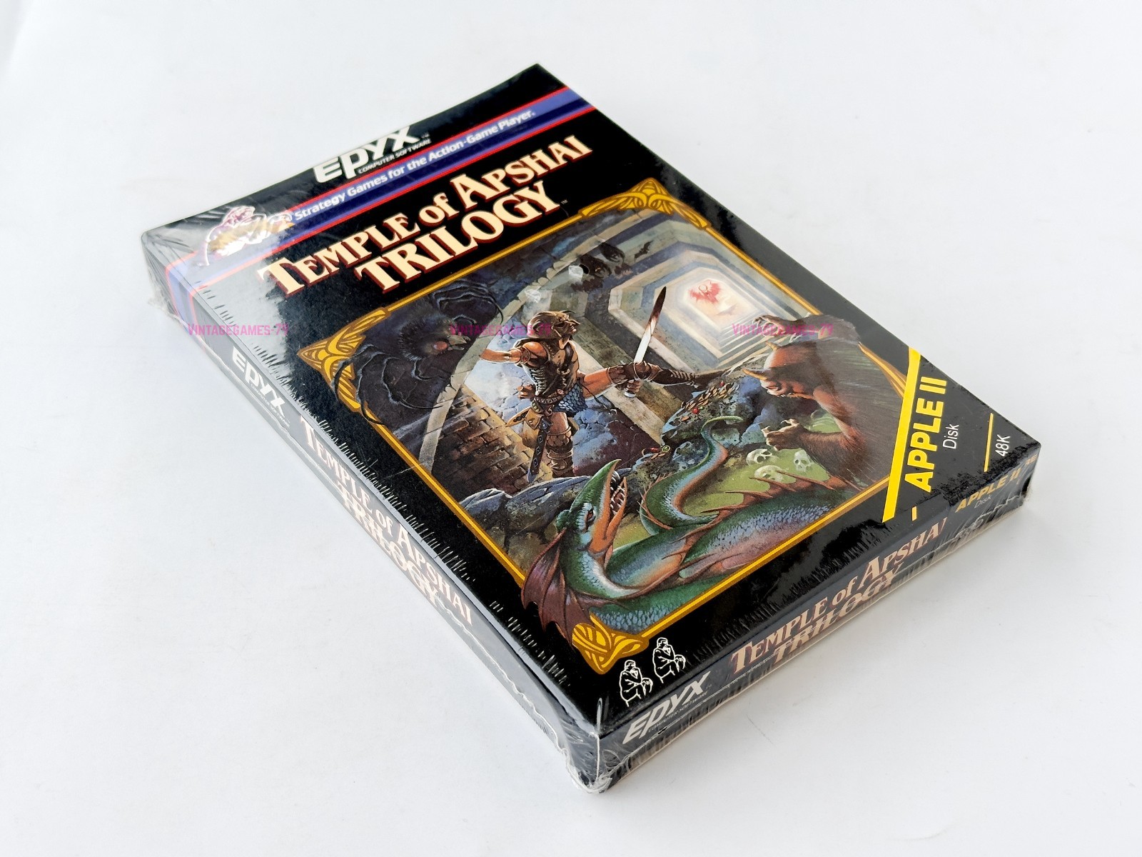 Temple of Apshai Trilogy - Epyx - 1985 / Apple II - Sealed