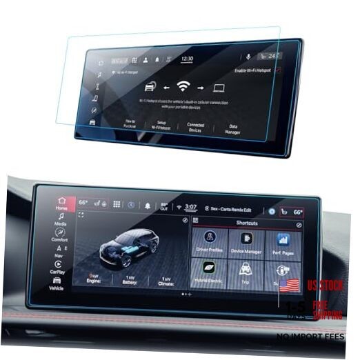 2PCS Car Screen Protector for 2023 2024 2025 Dodge Hornet(GT, GT Plus, R/T,