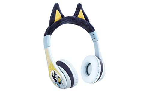 Bluey Bluetooth Headphones for Kids, Wireless Headphones with Microphone