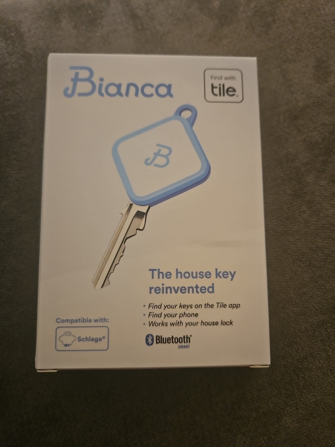 Bianca Bluetooth Key Compatible With Schlage Lock BRAND NEW Compatible With Tile