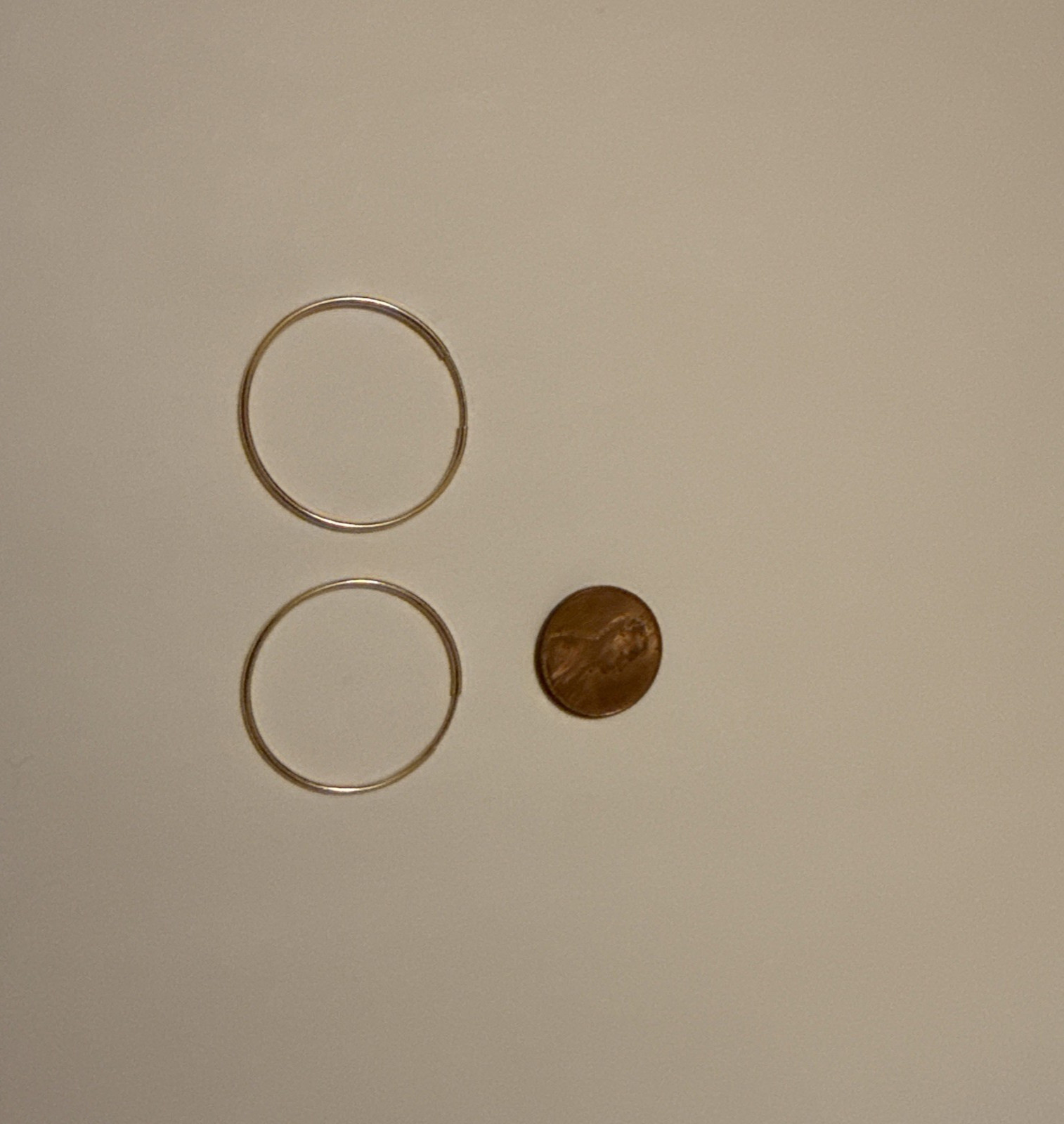 Endless hoops 30x1.25mm 14kt gold filled 1pr