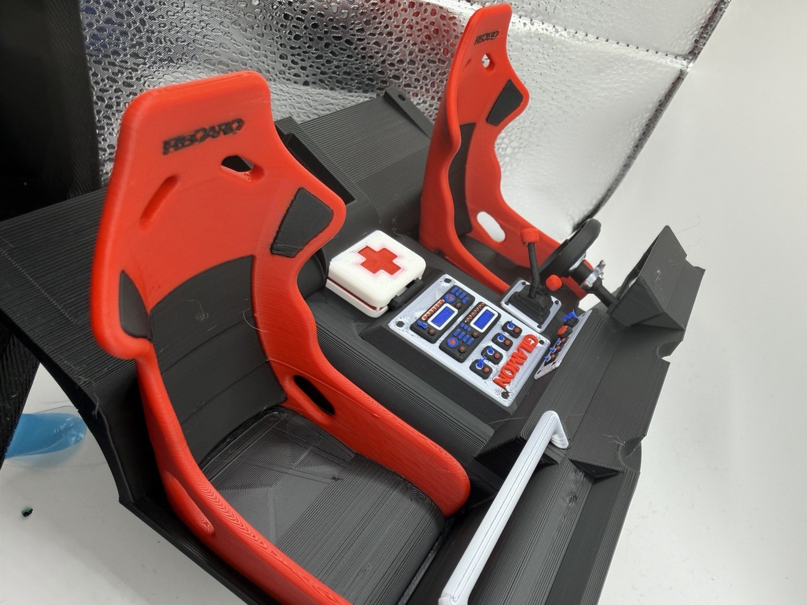 Axial gilamon Full Color Interior RED CAN DO CUSTOM COLORS