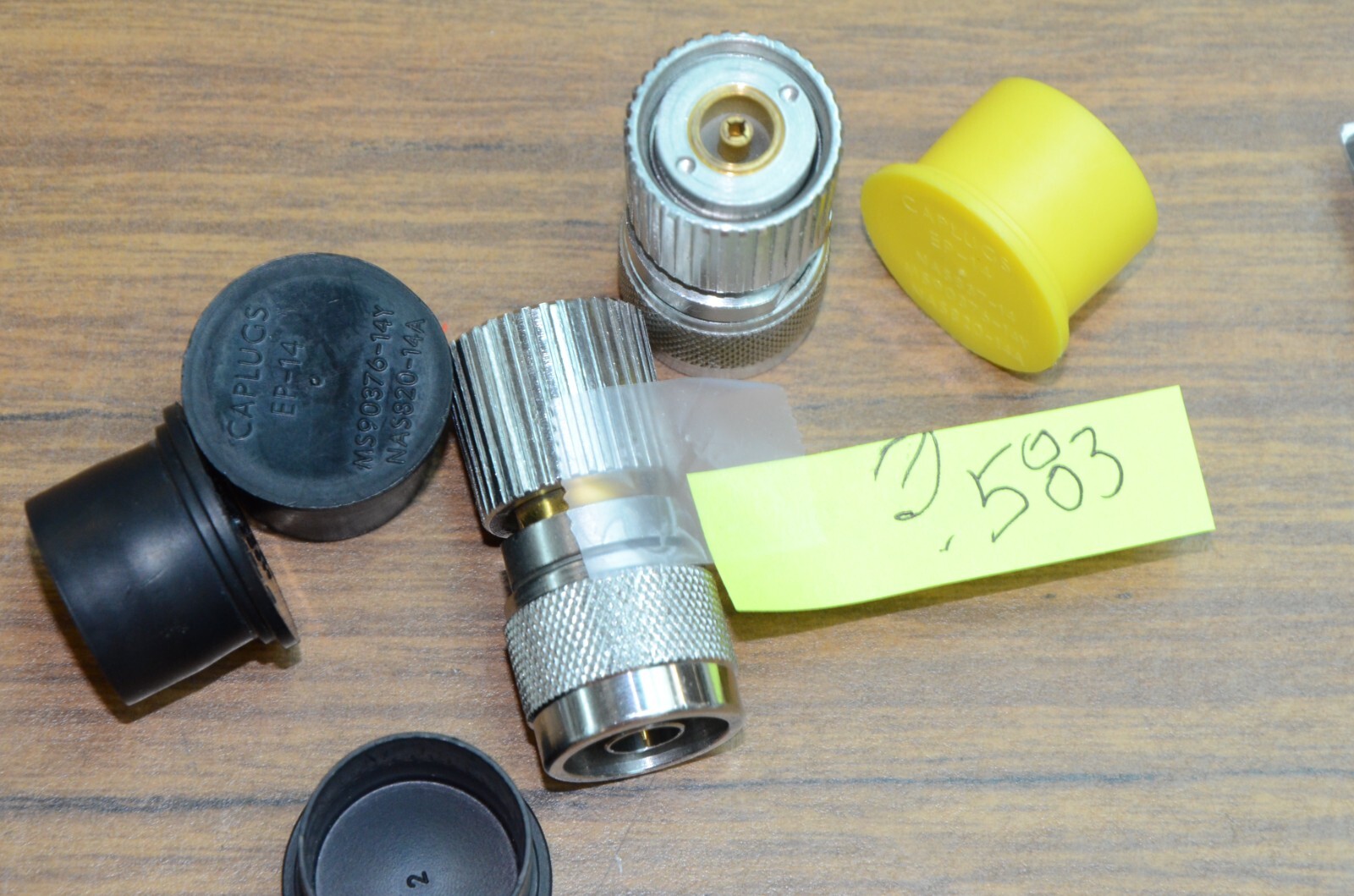 APC-7 To N Female Precision Grade Calibration Adapter Unmarked Lot of 2