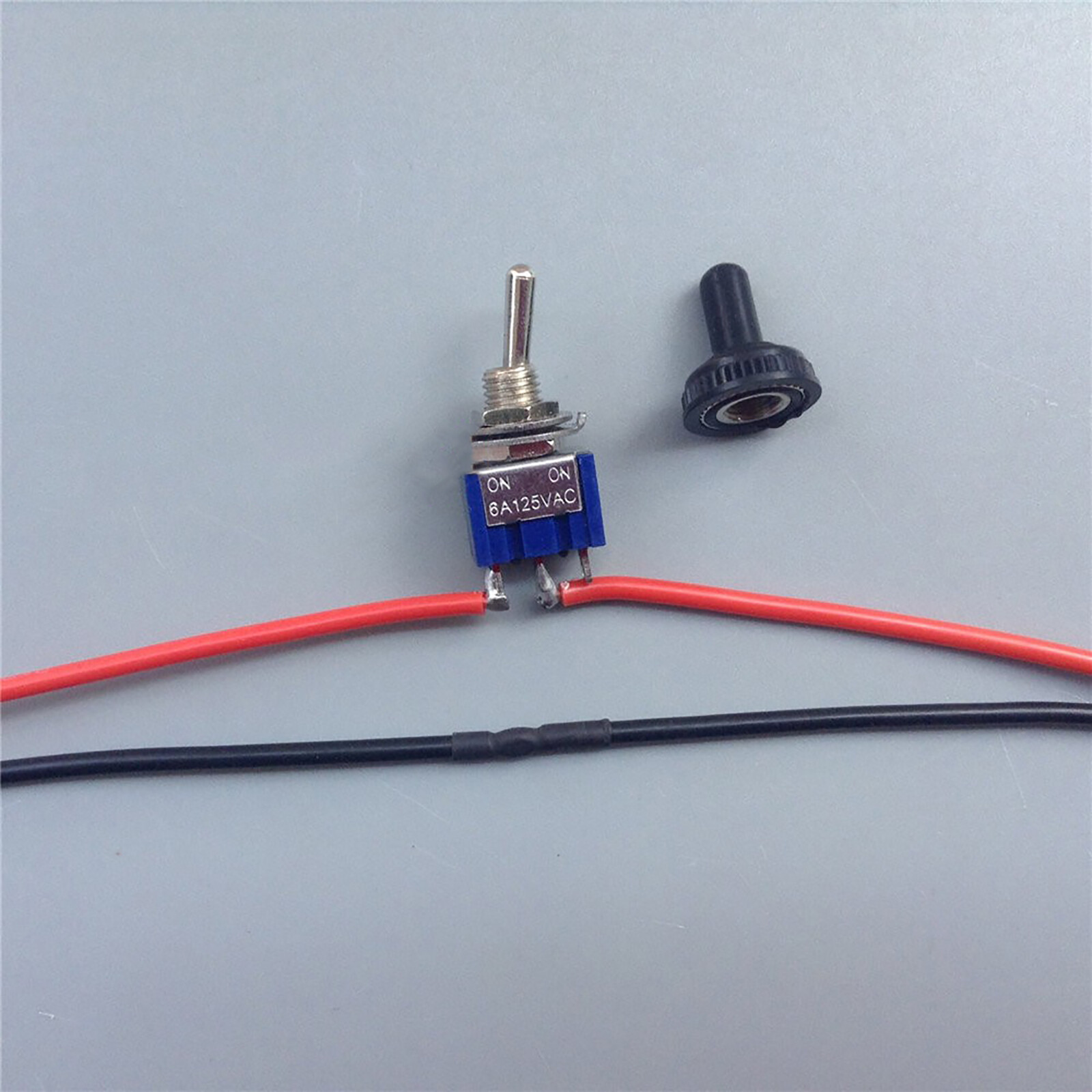 Rocker Toggle Switch Waterproof ON-ON Switch for RC Model Light Water Pump Use