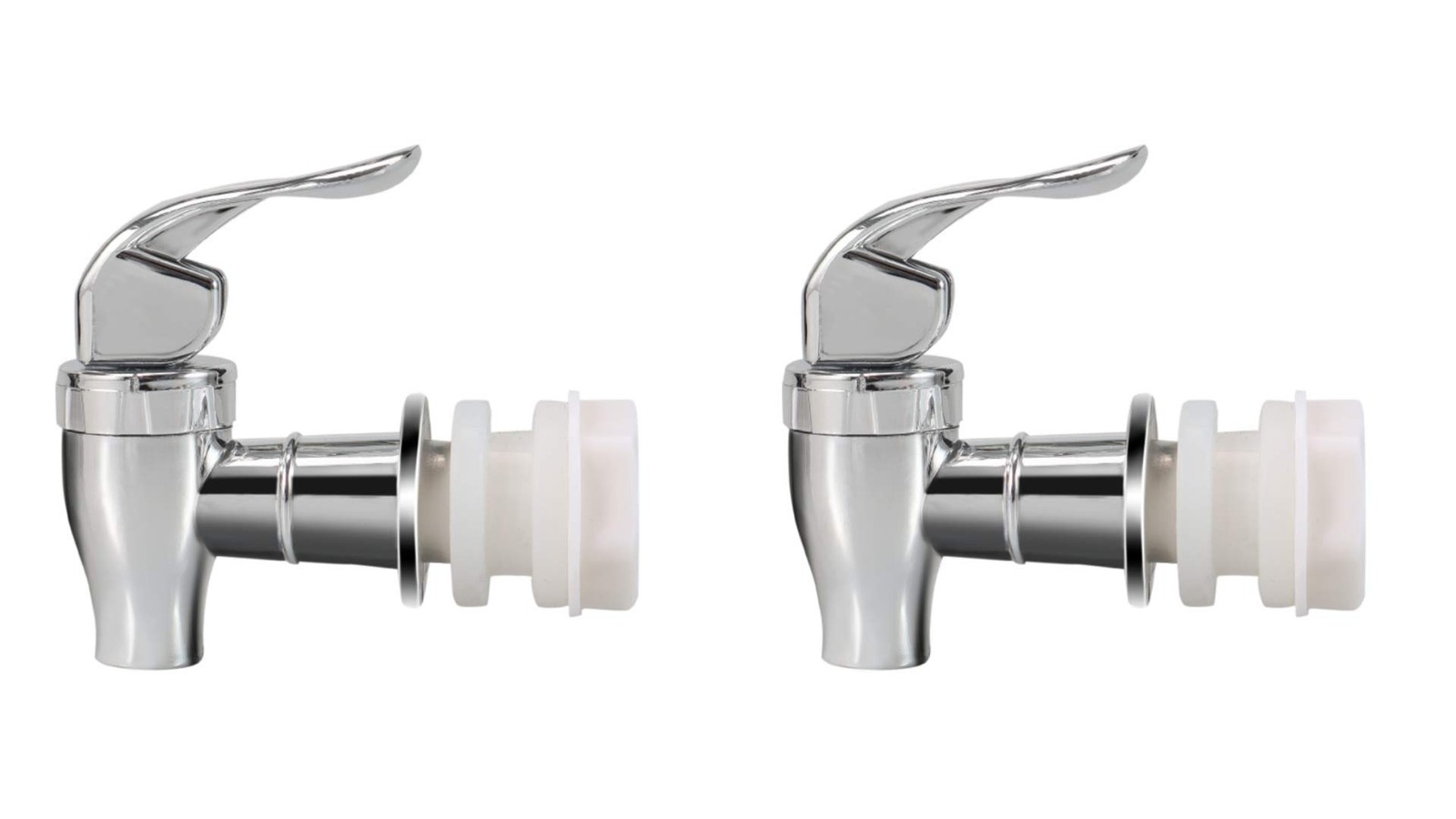 Silver Beverage Dispenser Replacement Spigot, Push Style Spigot for Beverage ...