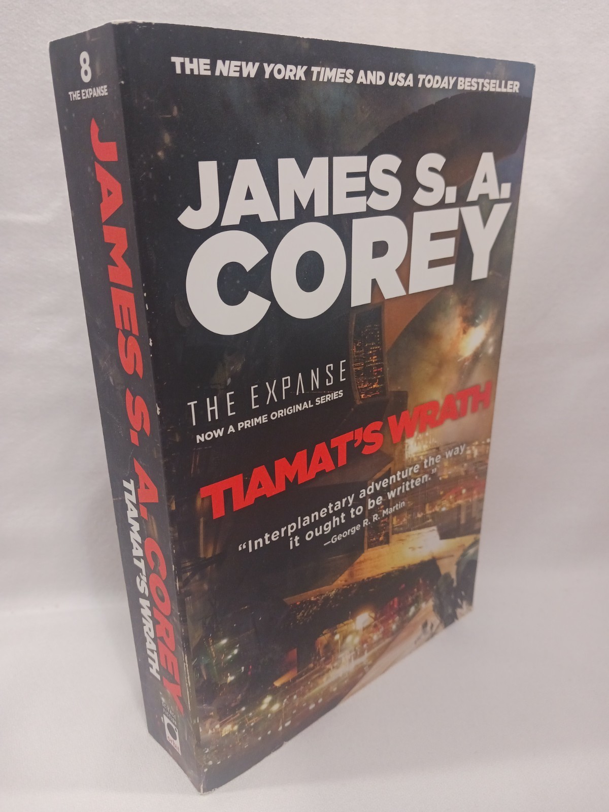 The Expanse # 8 Tiamat's Wrath James S. A. Corey Trade Paperback UNCREASED SPINE