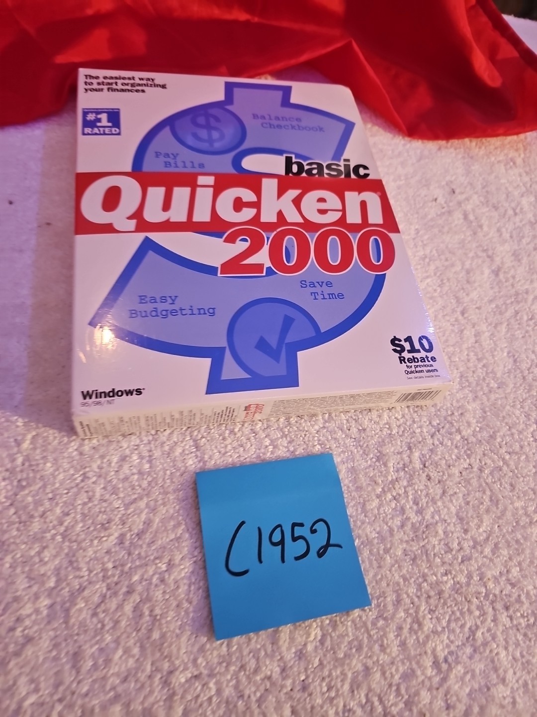 Intuit Quicken 2000 for Windows – Complete Boxed Financial Software NEW Sealed"