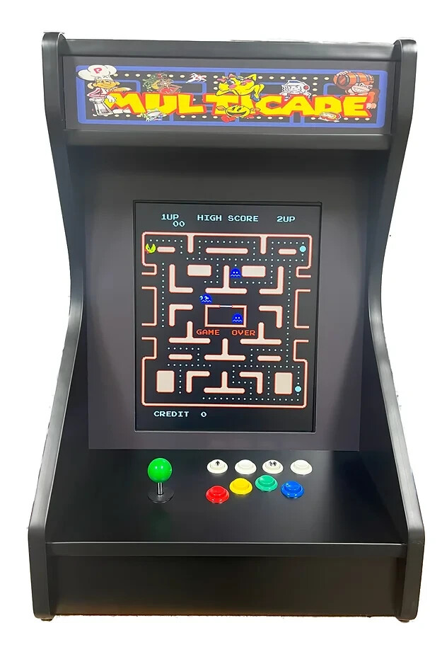 Deluxe Table Top Retro Vertical Arcade
