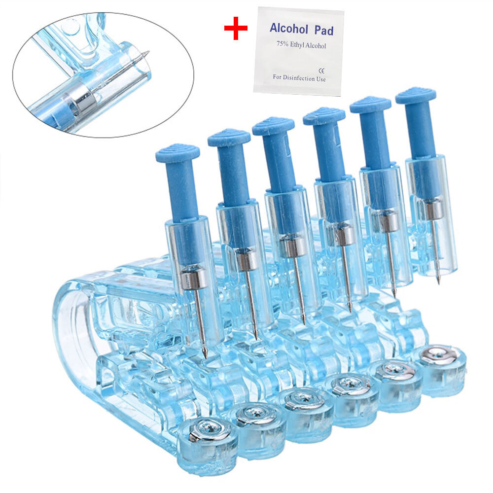 10-50Pcs Disposable Ear Studs Piercing Gun Ear Stud Unit Piercer Tool Kit