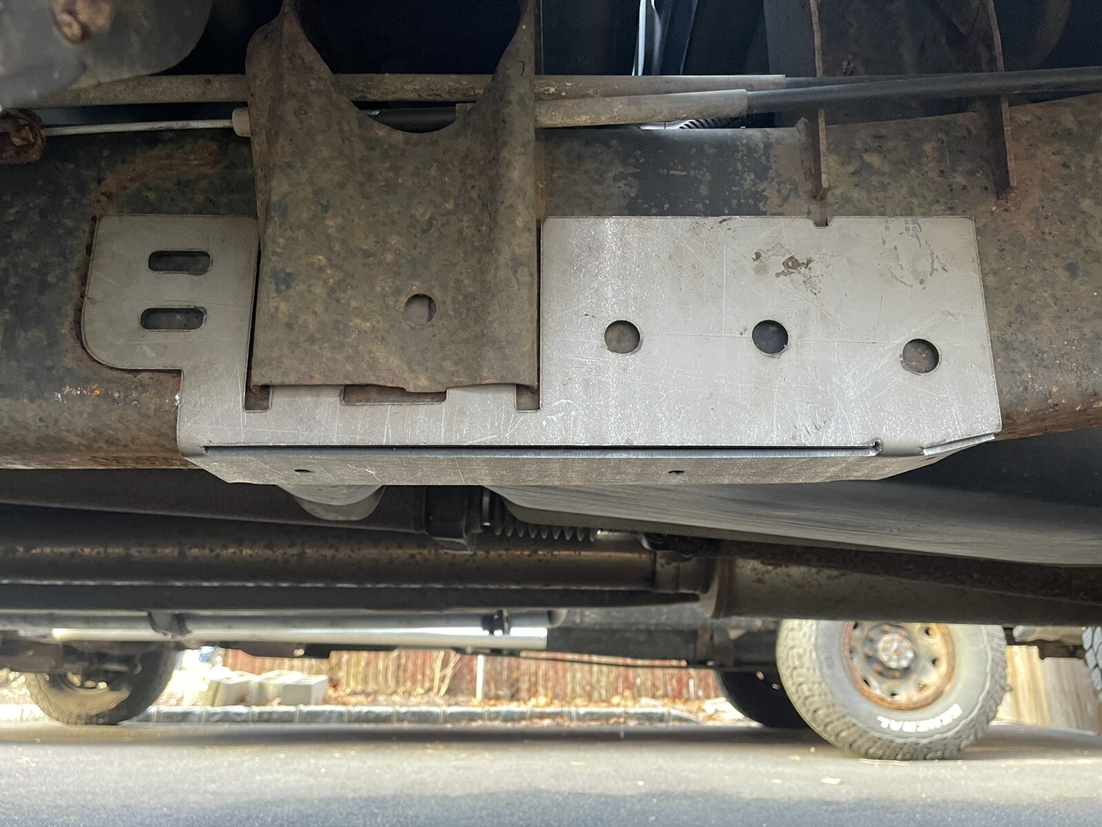 03-08 Dodge Ram 2500 3500 CREW LONG BED Cummins Frame Rail Rust Repair Middle