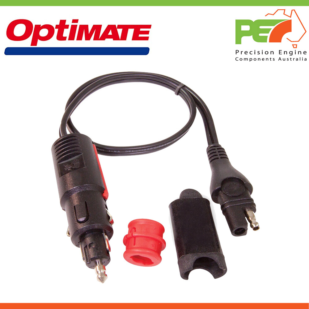 New * OPTIMATE * 12V Bike & Car Socket Connector Plug with Twist Off Adapter