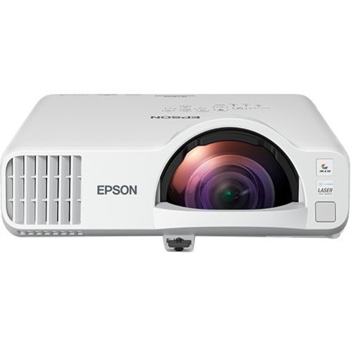 Epson PowerLite L210SW Short Throw 3LCD Projector - 16:10 - Wall Mountable, Ceil
