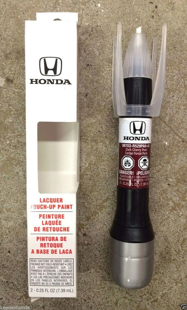 Genuine Honda Touch-Up Paint Pen R529P Dark Cherry Pearl