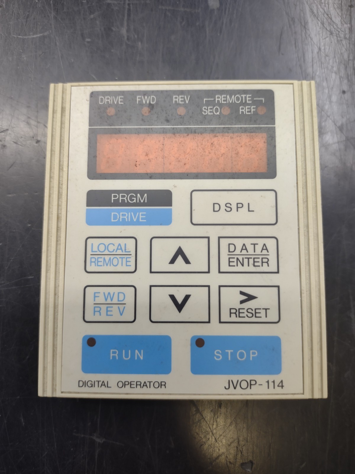 Yaskawa JVOP-114 Digital Operator Interface Keypad for VFD Drive