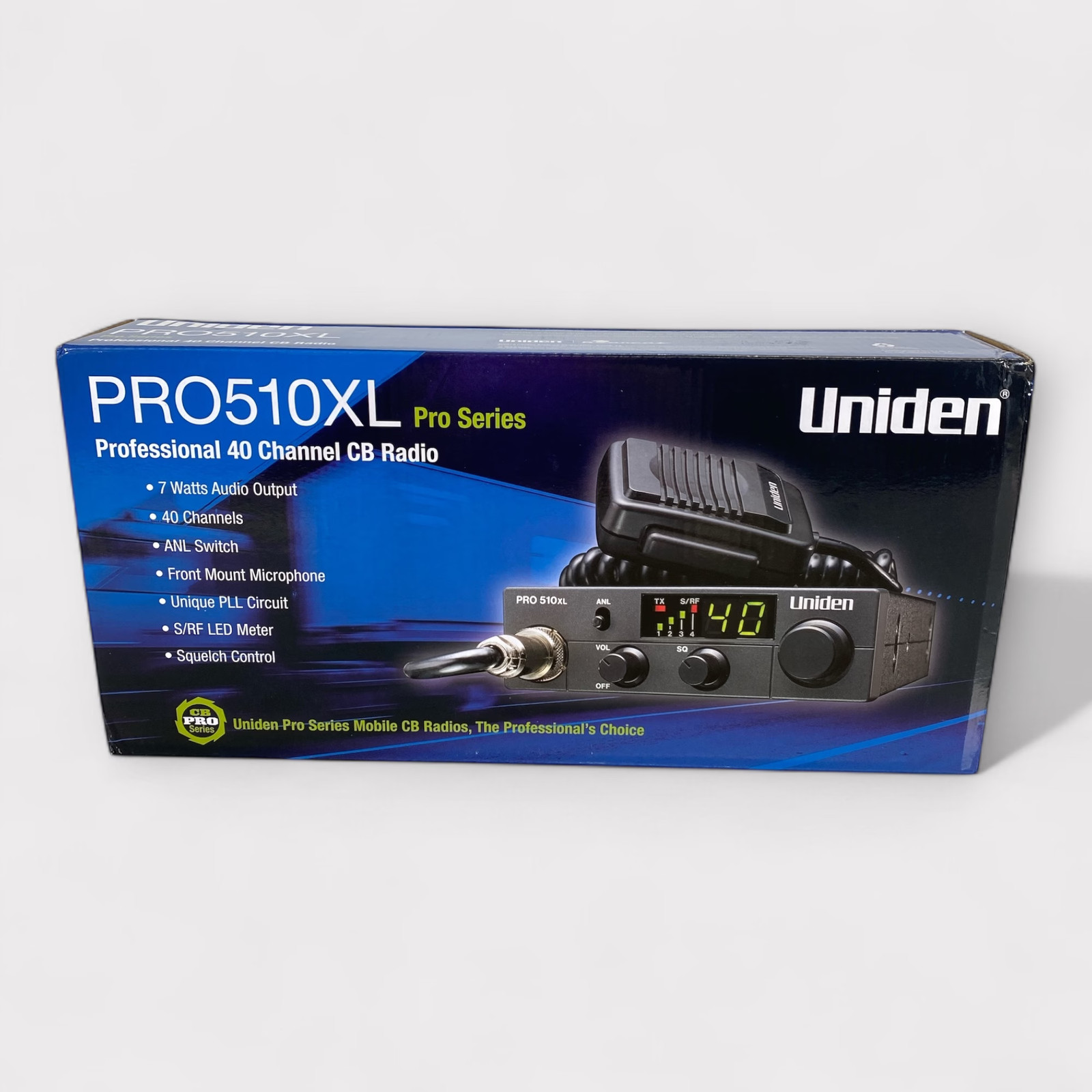 Uniden PRO510XL Professional 40 Channel CB Radio W/ Microphone - 4 Watts **New**