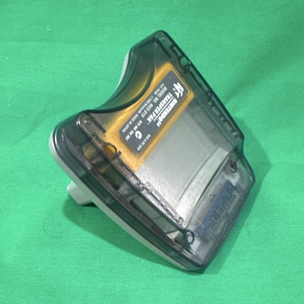 Nintendo Transfer Pak NUS-019 for Nintendo 64 N64 Adapter Gray/Clear