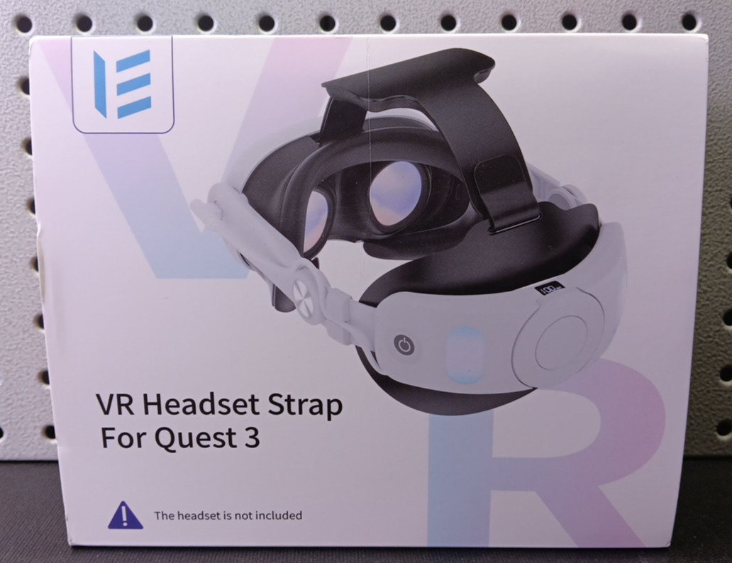 VR Headset Elite Head Strap For Meta Oculus Quest 3/3s/ with 6000mAh Battery(bn)