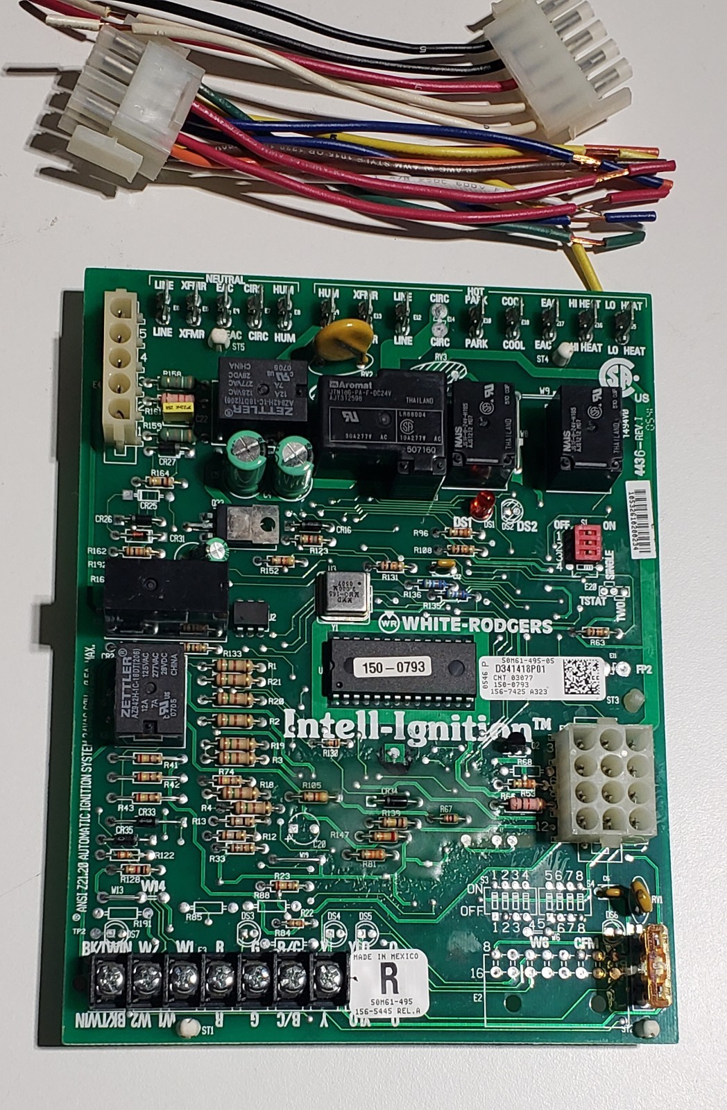 50M61-495-05 D341418P01 CNT03077 OEM control board Trane Furnace