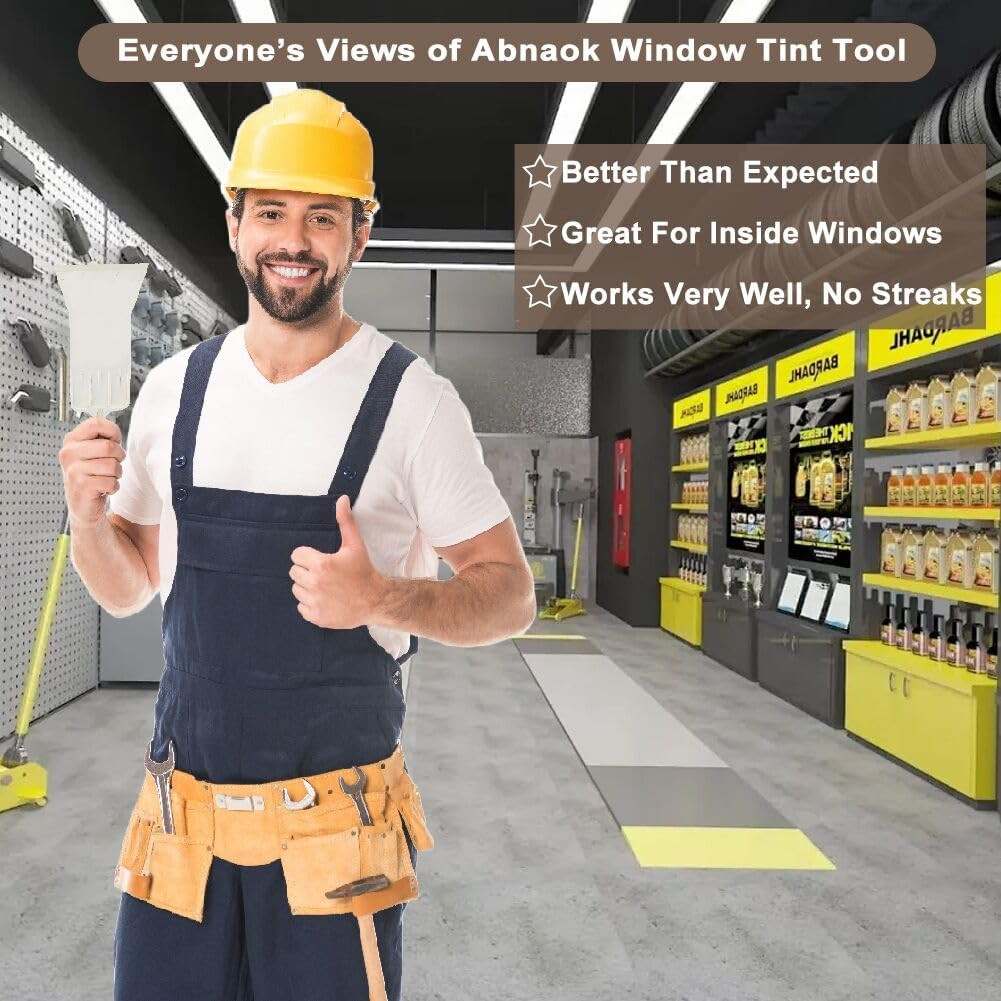 Tools Long Handle Auto Bulldozer Squeegee for Window Tint Film Installing Car Vi