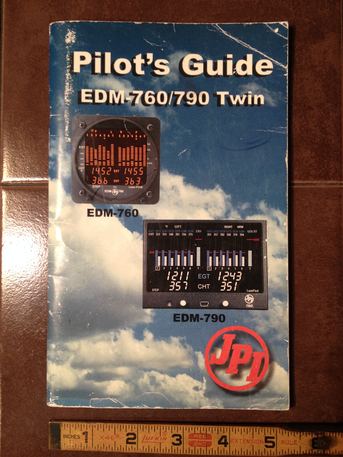 JPI Instruments EDM-760 & EDM 790 TWIN Pilot's Guide Manual
