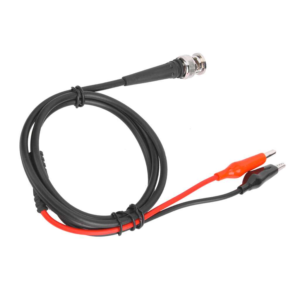 BNC Clip Coaxial Cable Function Generator Testing Line Accessory 90cm 50Ω