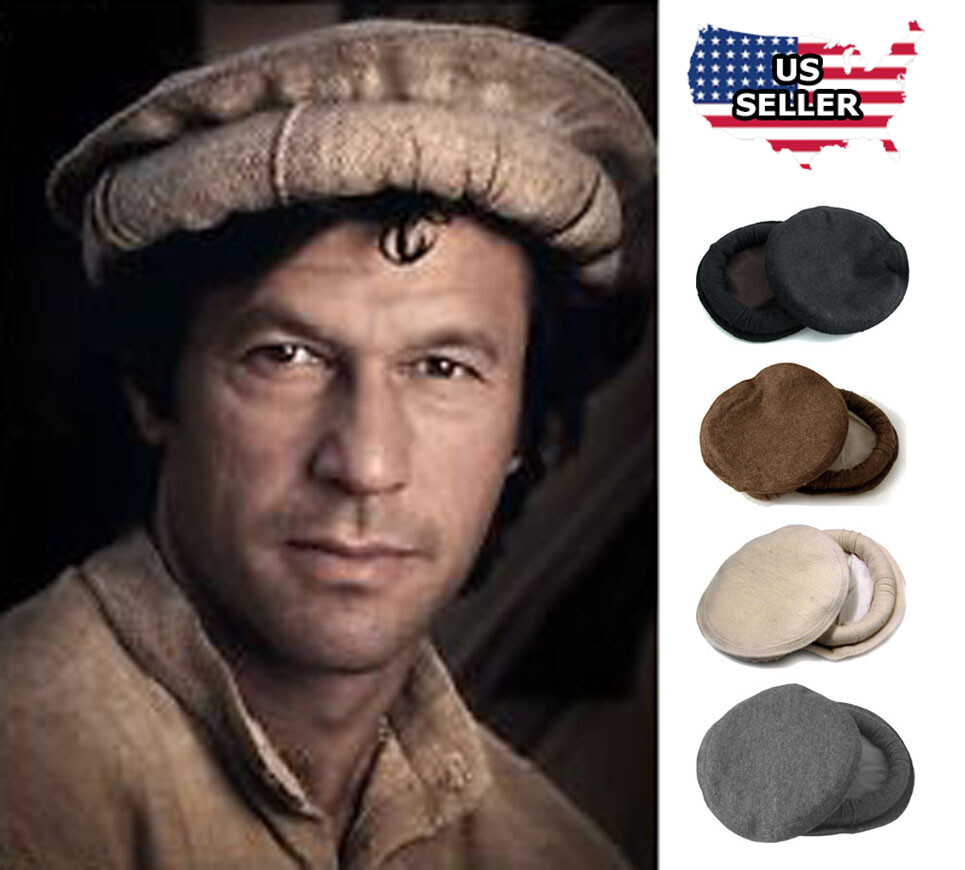 Pakol Cap Afghan Chitrali Wool Handmade Hat Premium quality