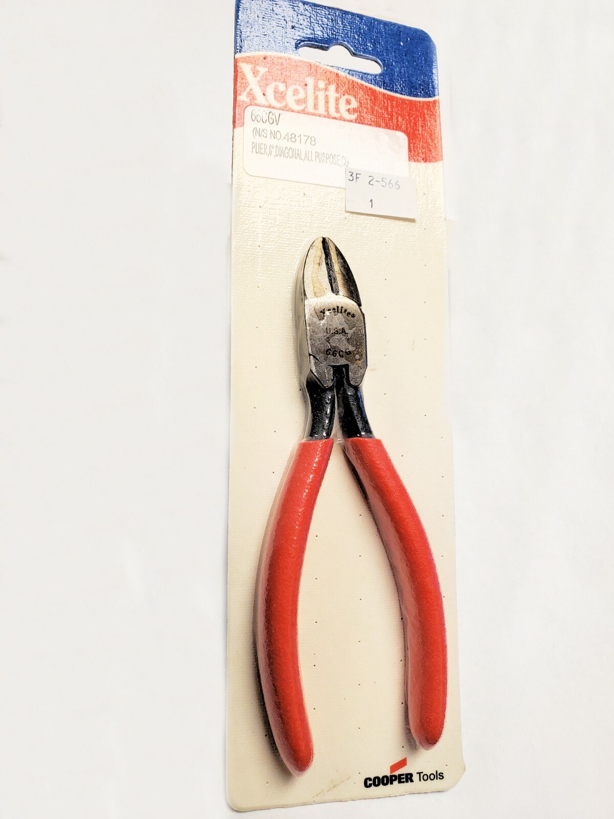 Xcelite 66CGV 6 1/8” All Purpose Cutting Plier 3F2-566 1 pc