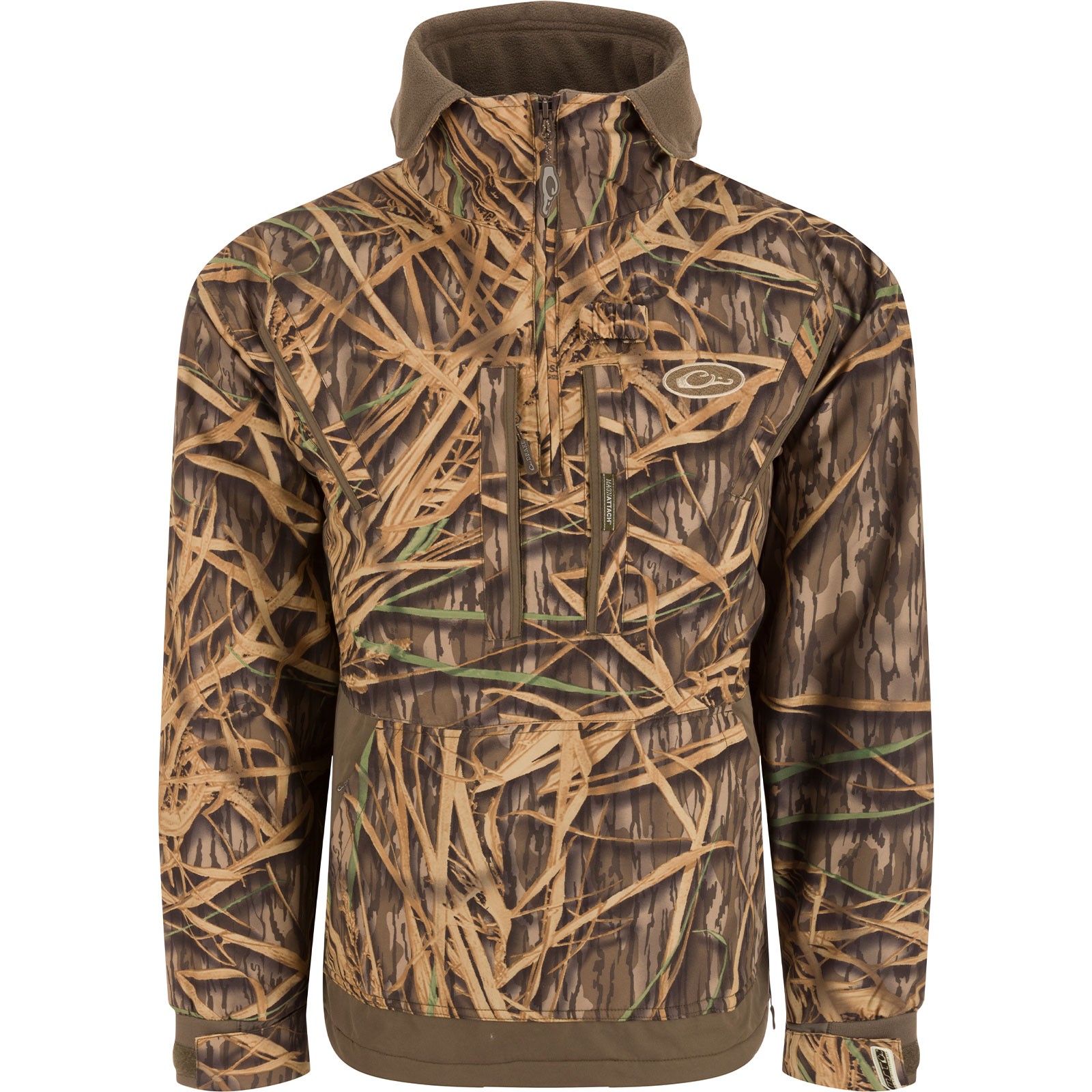DRAKE WATERFOWL Men's MST Waterfowl Fleece 1/4 Zip Jacket - DW2252, Sizes/Colors