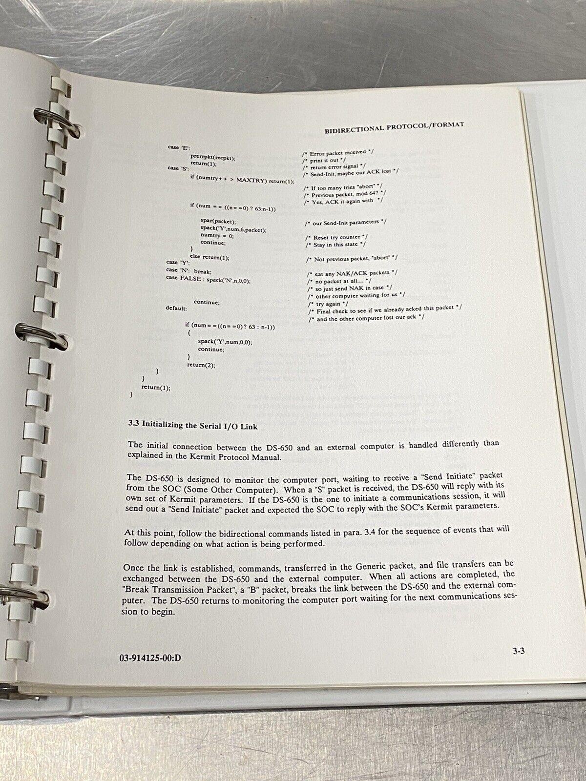 Varian DS-650 Data System Extended Basic - Users Guide / Instruction Manual