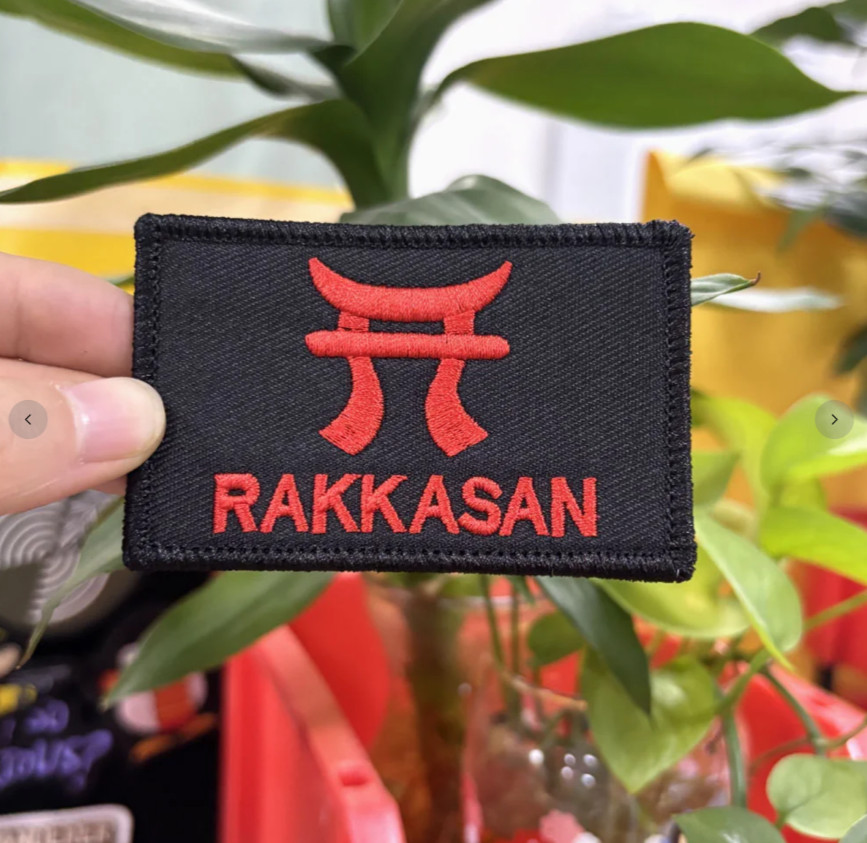 RAKKASAN 101ST AIRBORNE 187TH INFANTRY REGIMENT EMBROIDERED IRON-ON PATCH...