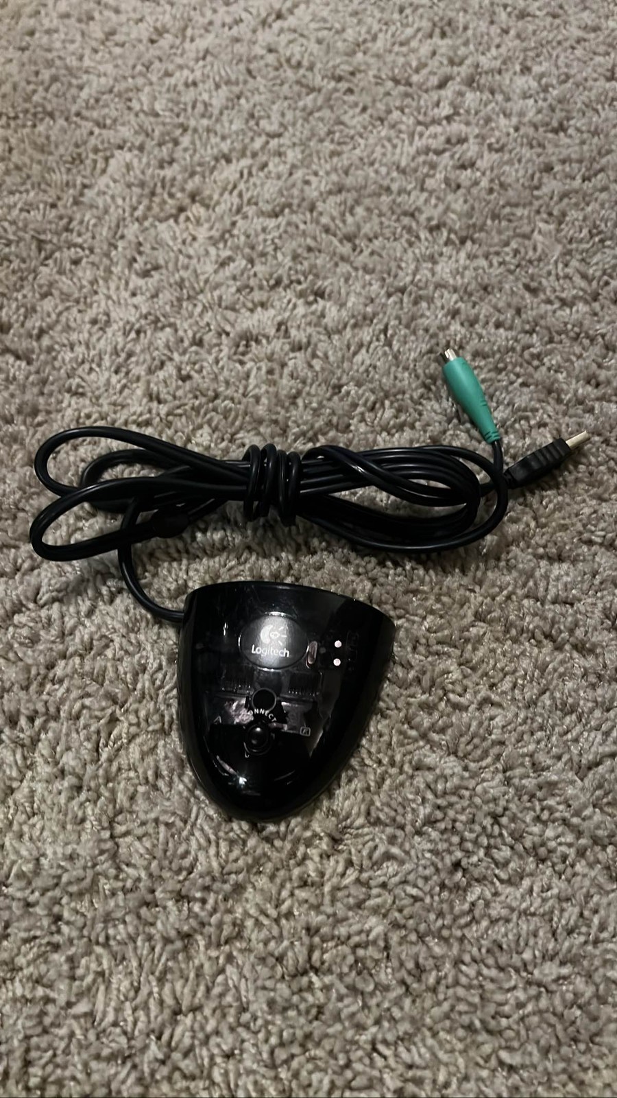 4D Logitech Cordless Mouse & Keyboard Receiver C-BG17-DUAL USB PS/2