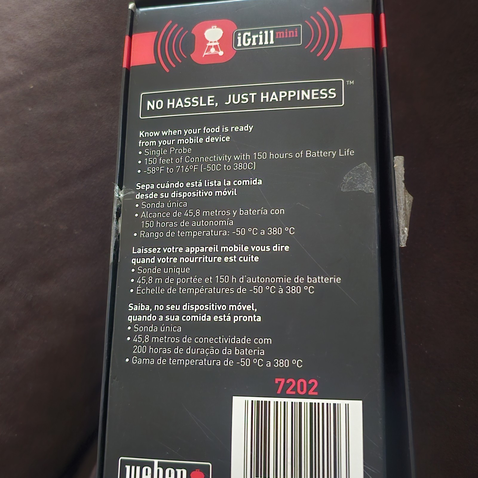 Weber iGrill Mini Digital All Bluetooth Thermometer 2156