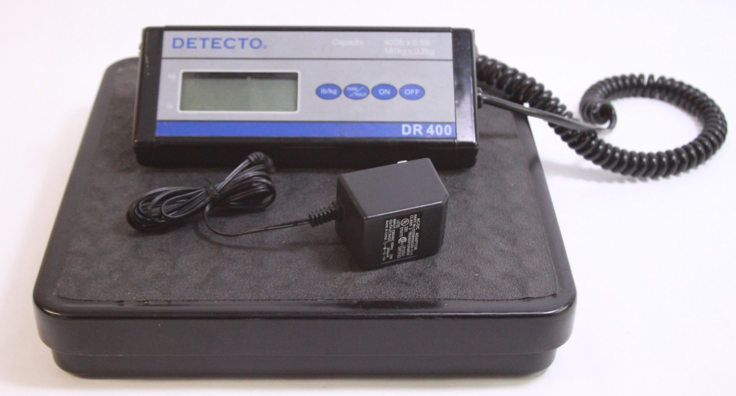 Detecto DR400 Low Profile 400 Lb. Platform Scale with Remote Display