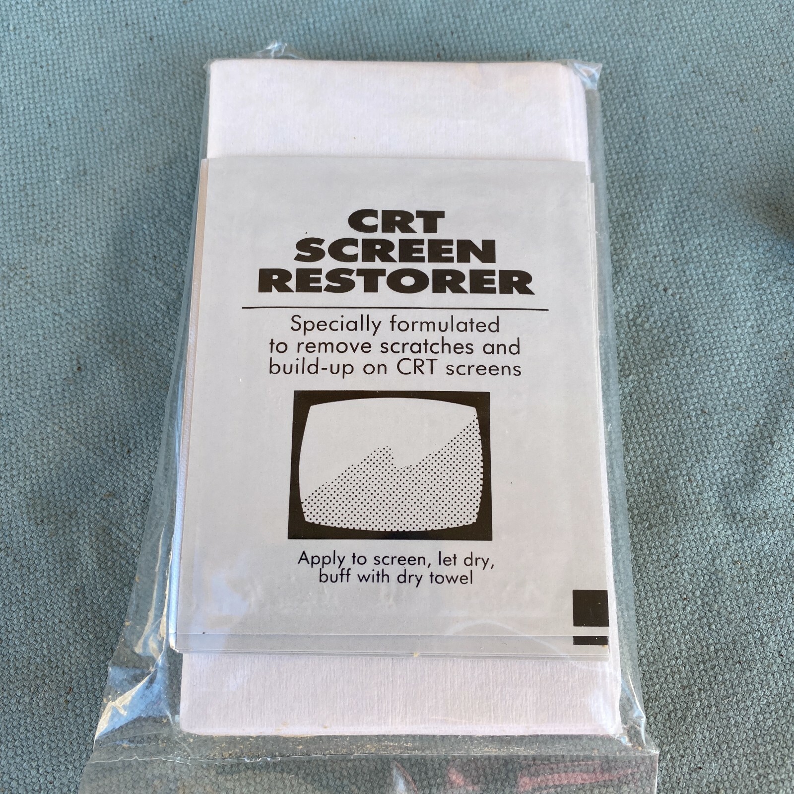 Kodak Screen Keyboard Cleaner Solution CRT Computer Screen Vintage 1988 Cloth