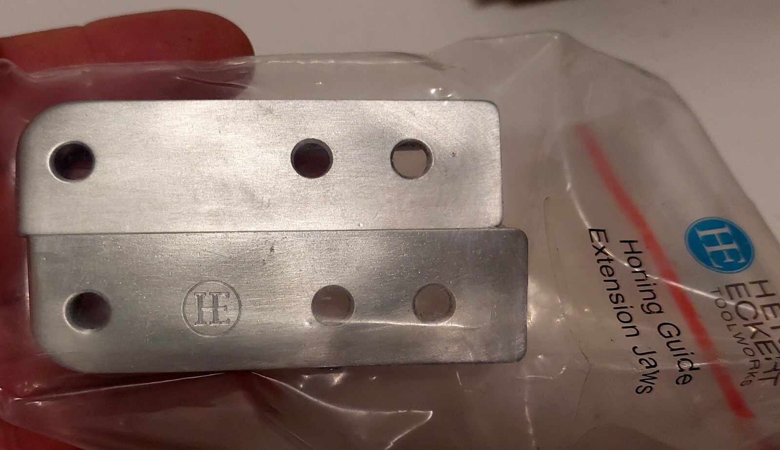 NEW Henry Eckert Toolworks Angle Extension Jaws For Use With Honing Guide