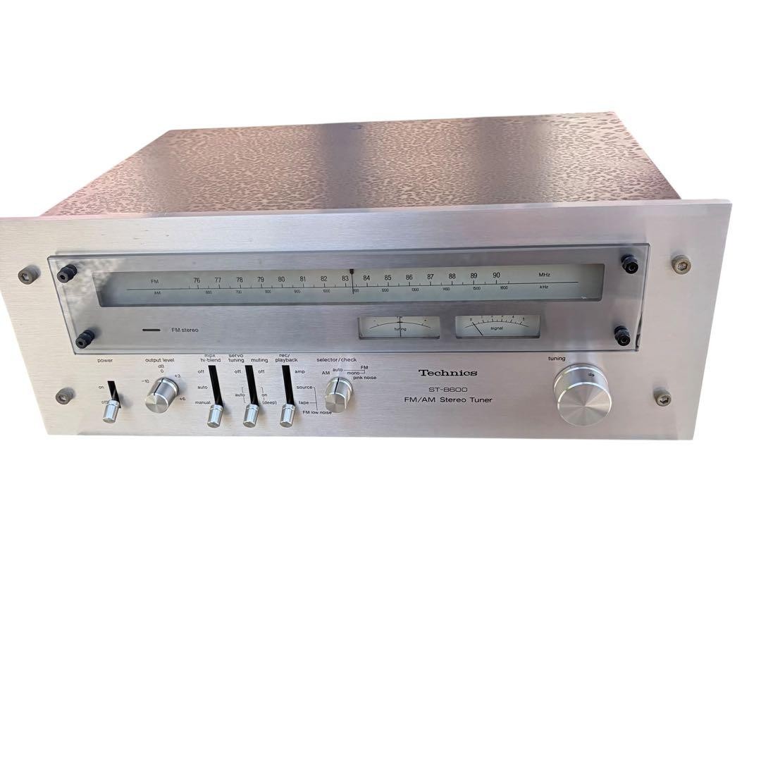 Technics ST-8600 Vintage FM AM Stereo Tuner Serviced Tested Japan 1975