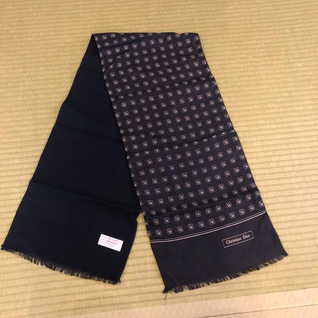 Christian Dior  Muffler Shawl Vintage